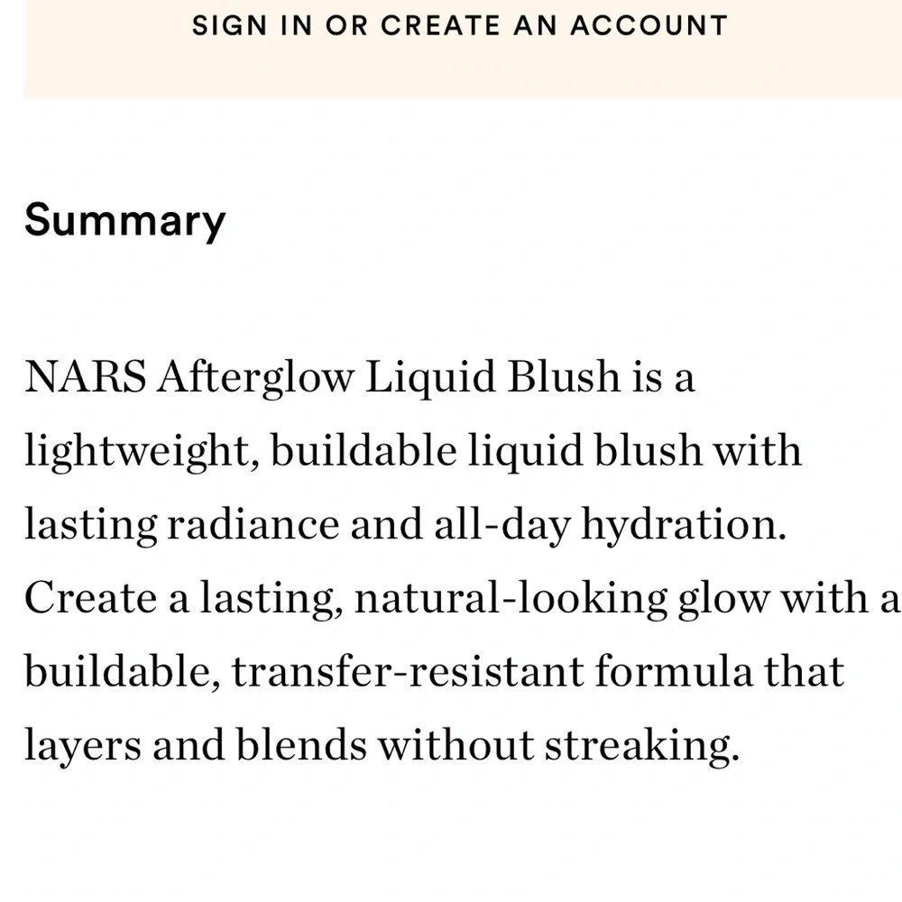 NARS 🎖️posh ambassador